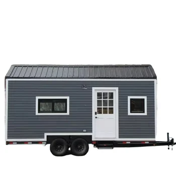 Cymdin High quality prefabricated small modular house Wheeled trailer Small RV with kitchen and bathroom