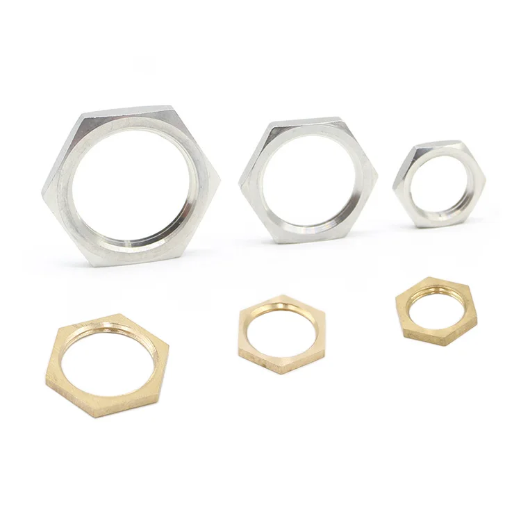 Din 439 Brass Hex Thin Jam Nuts Lock Nuts Buy Brass Jam Nuts,Brass Nut,Brass Hex Nut Product