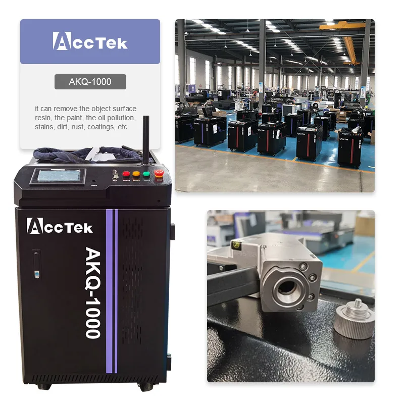 Rust Laser Remover Machine De Nettoyage Laser