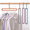 Bleu, violet, orange et gris