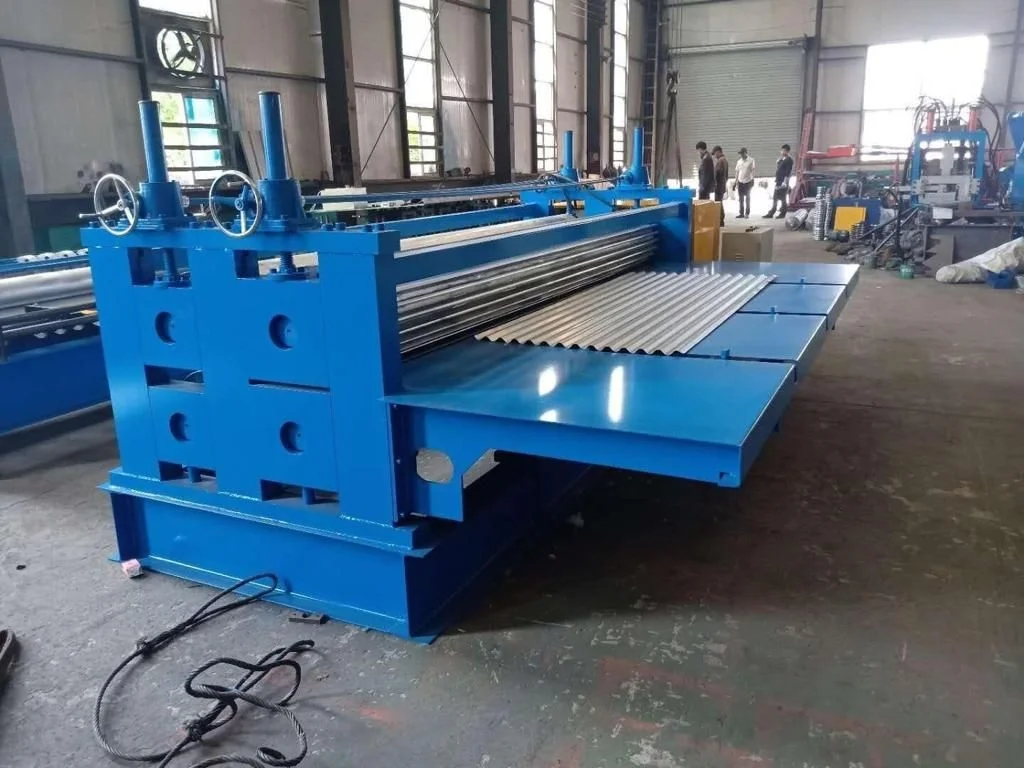 Corrugated zinc roof sheet making machine galvanized zinc sheet roll forming machine