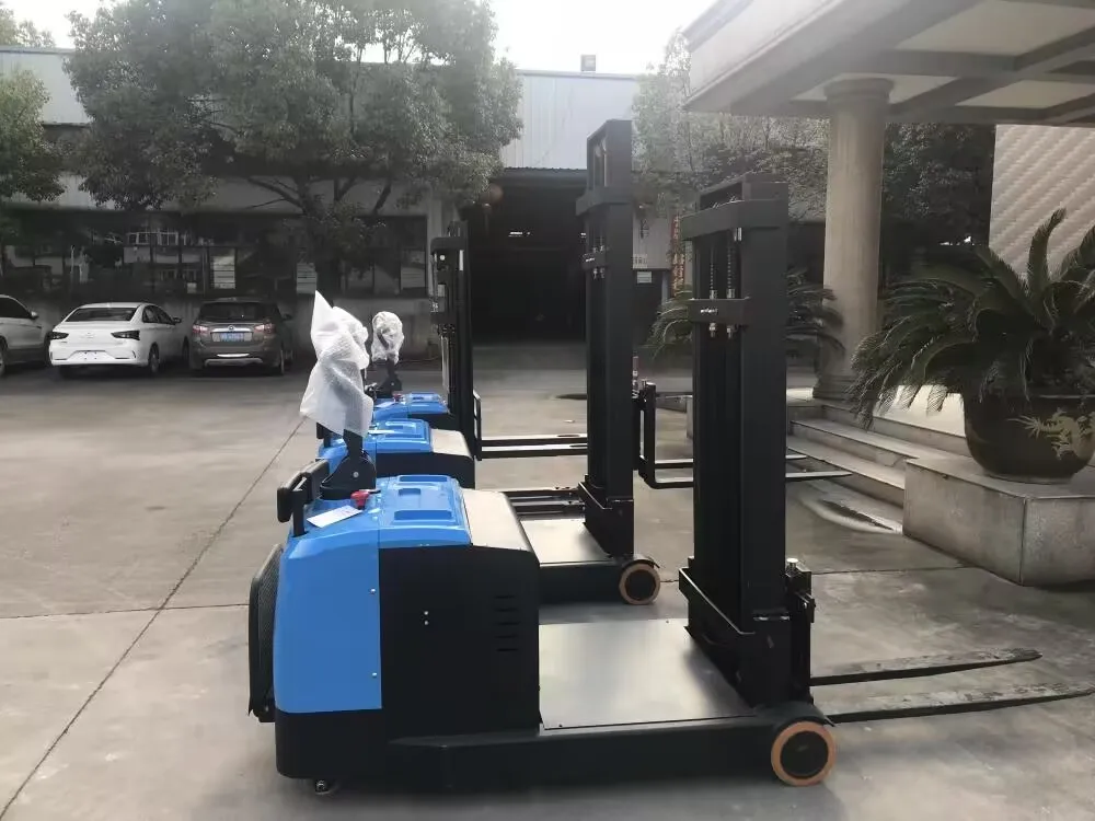 2025 Cheap Stacker 1t 2t 3t Electric Pallet Lift Stacker Forklift Counter Balance Legless Stacker for Sale