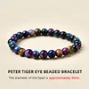 Peter Tiger Eye Stone 6mm