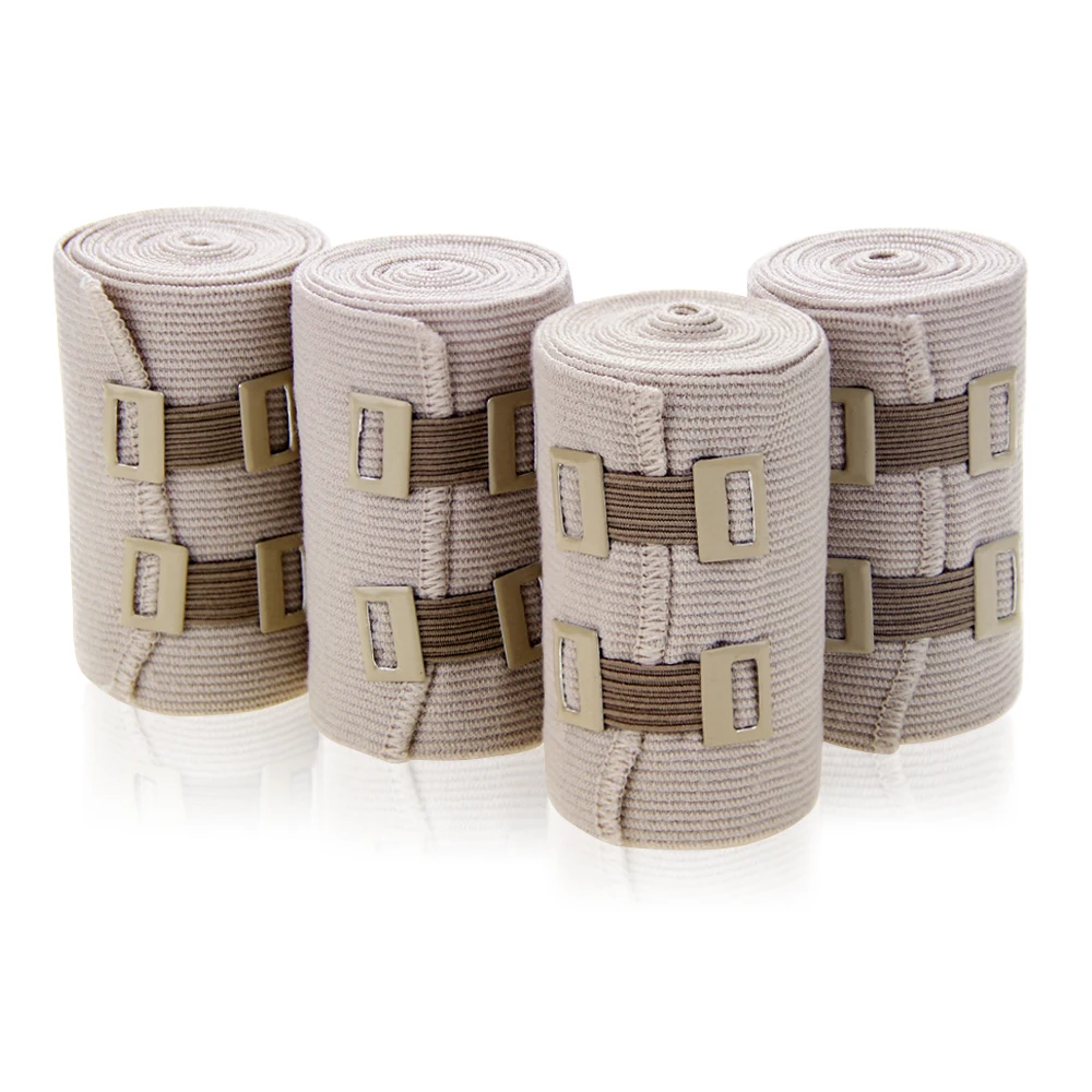 Premium Elastic Bandage Wrap Durable Compression Crepe Bandage