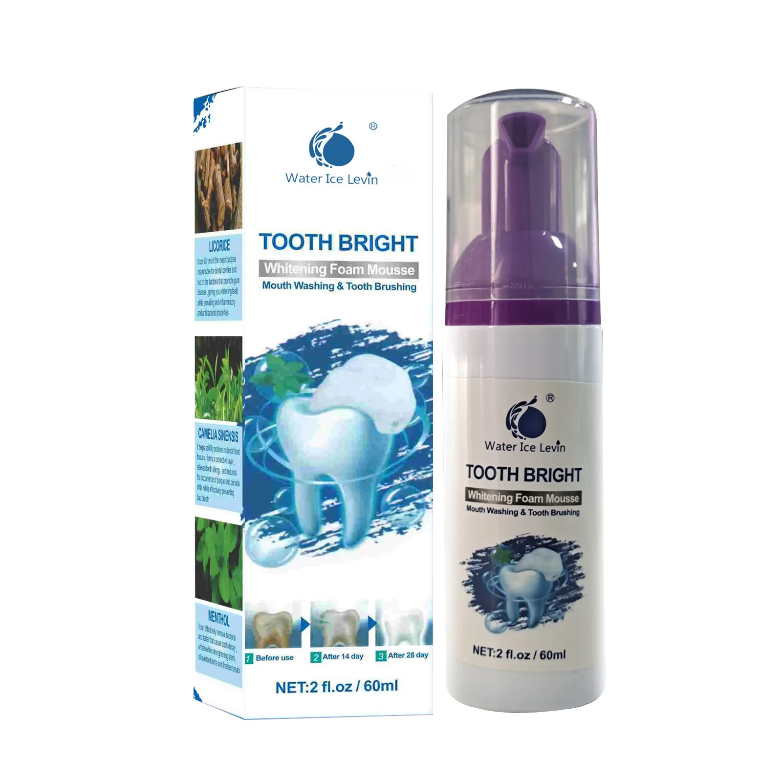 Toothpaste Foam Tooth Cleaning Foam Mousse Powerful Decontamination Fresh Breath