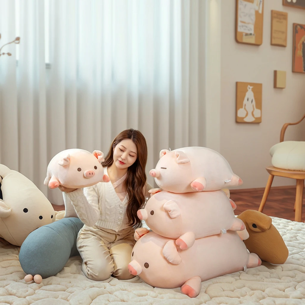 Large Cute Soft Honey Boo Pig Super Soft Custom Dolls Plush Lying Piglet PP  Filled Sofa Cushion Birthday Gift for Girls| Alibaba.com, image size:1024x1024