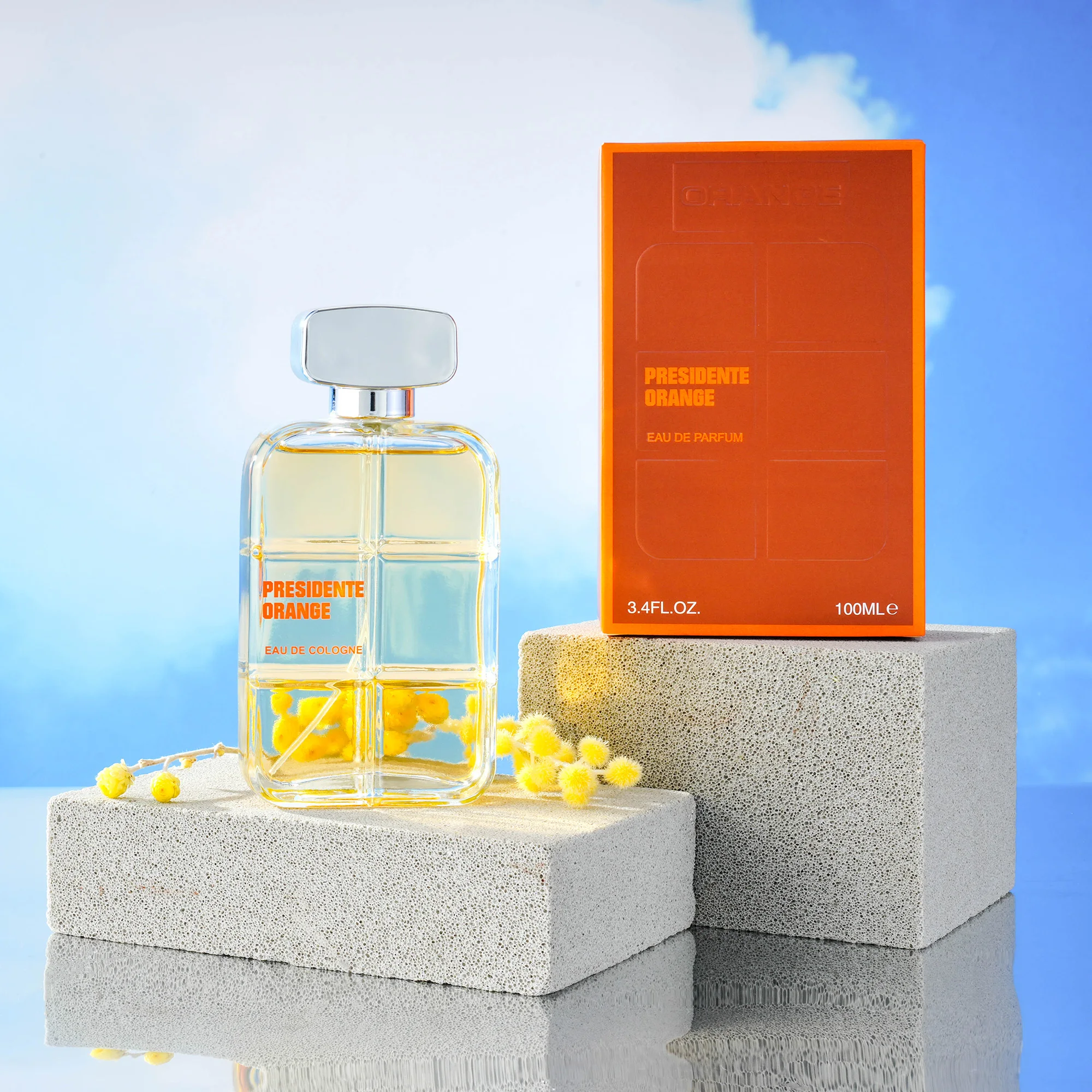 Men's Fragrance Presidente Orange Eau De Cologne Presidente