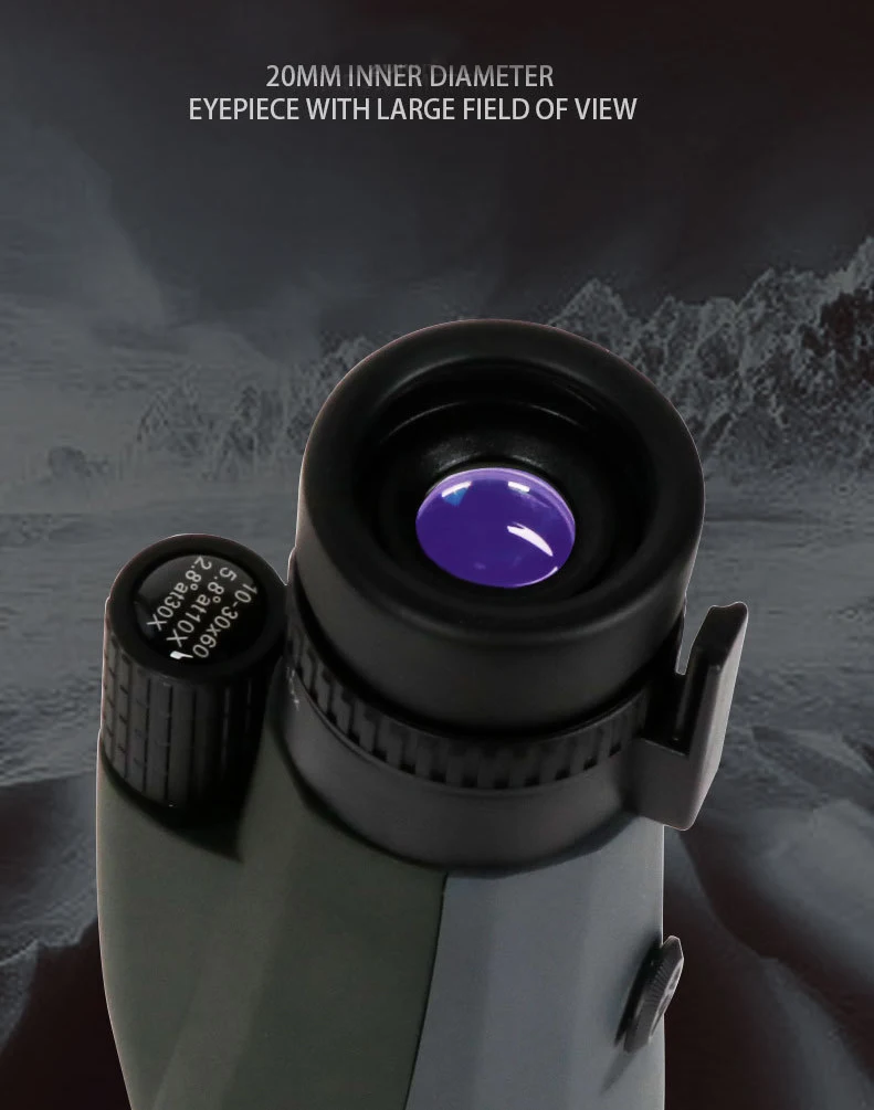 30x60 Mini Monocular Telescope With Tripod for Outside Sightseeing supplier