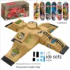 Skateboards Wood Yellow 6-en-1 Prop Park-6