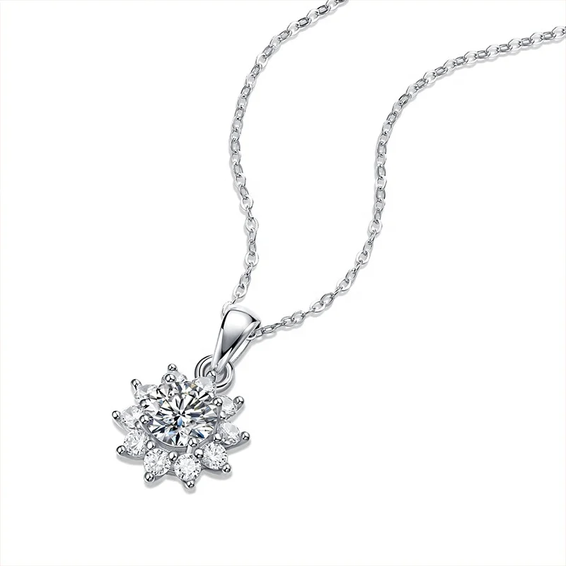 HMOIS wholesale designer charms and pendant sterling silver 925 pendants moissanite pendants for women