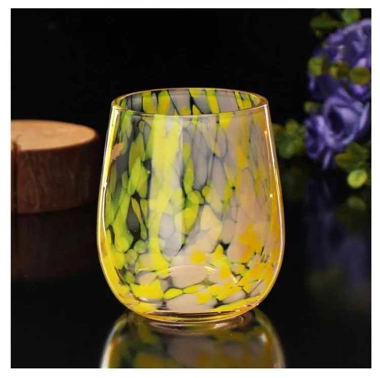 Multi Color Hot Sale Premium Leadfree Crystal Glass Wine Glasses