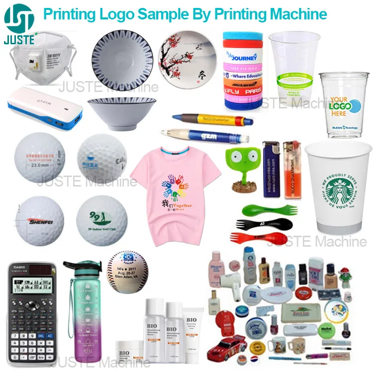 4 Color Roll Pad Printer Servo Carousel Fully Automatic Pad Printing Machine for Stress Christmas PVC PU Golf Ball Pen Logo Tees