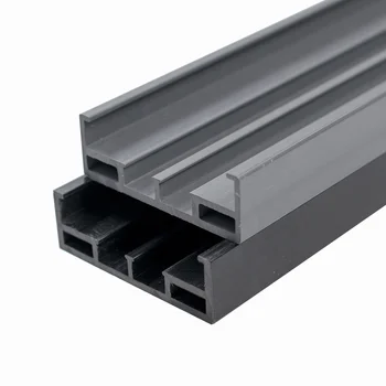 China extrusion factory customized pvc plastic profiles abs pp extruded profile for building