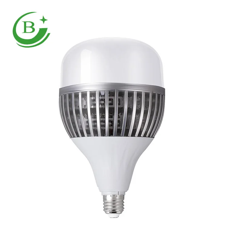Core Design Fin Water Drop Type Super Bright Factory Lighting High Power 80W Led Smart Light Bulb
