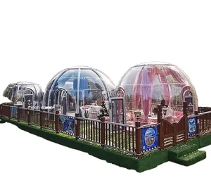 Luxury Outdoor Hotel Glamping Dome Tent Camping Garden Igloo House Dome Geodesic Dome for Sale