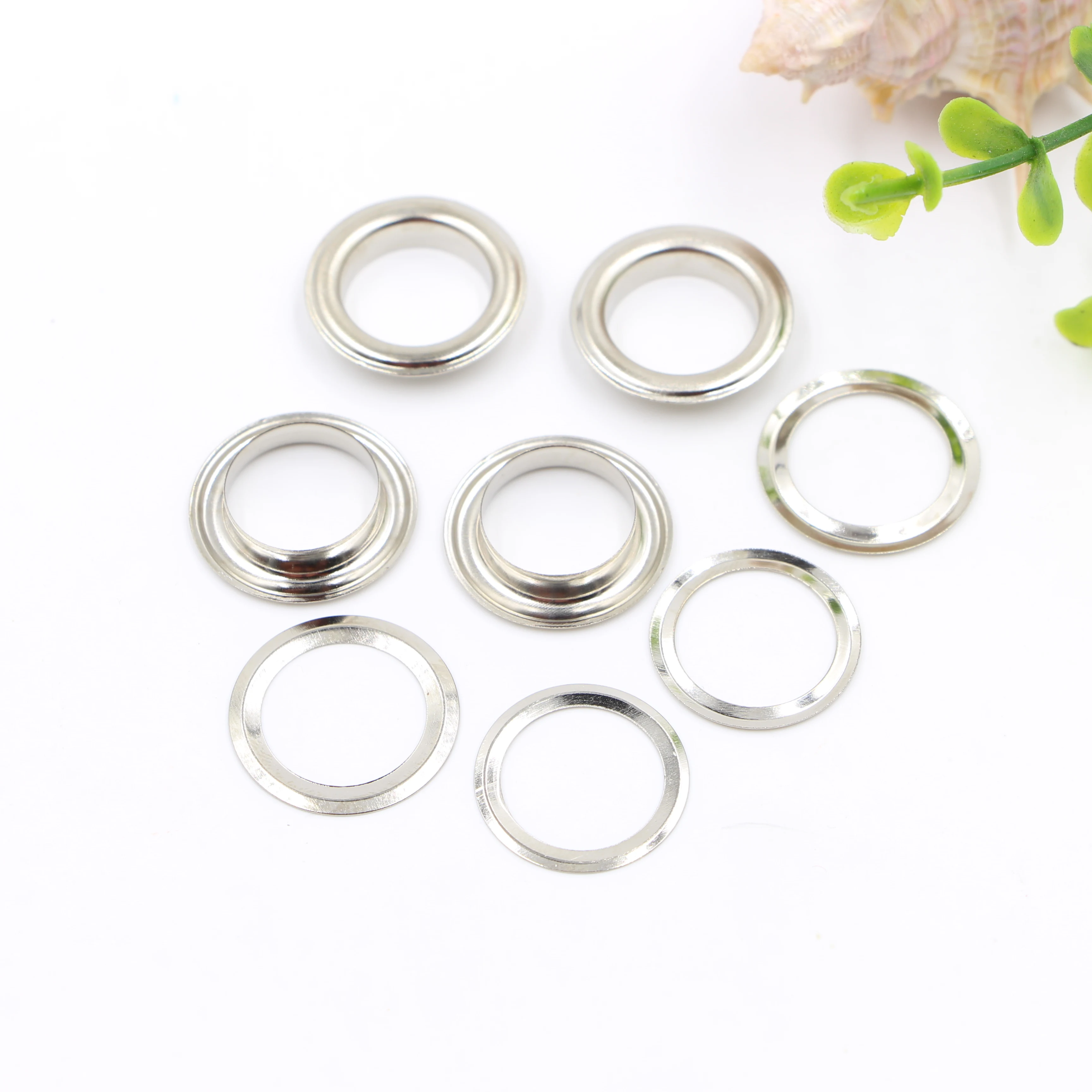 Brass Eyelet With Washer Leather Craft Repair Grommet Round Eye Rings