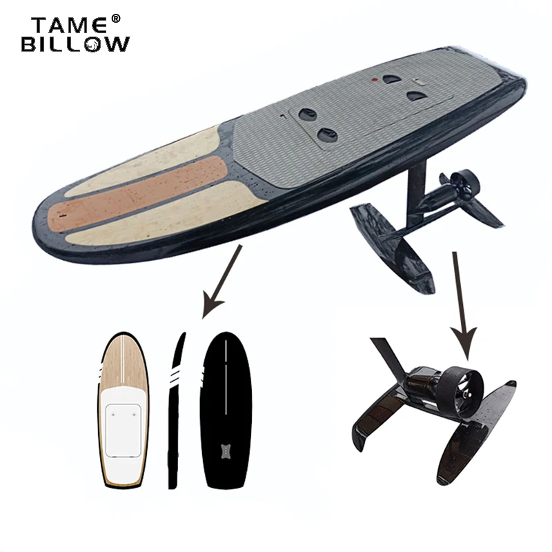 2023 Motorized Power Foil Board Hydrofoil Efoil Jet Surf Electric Surfboard for Sale