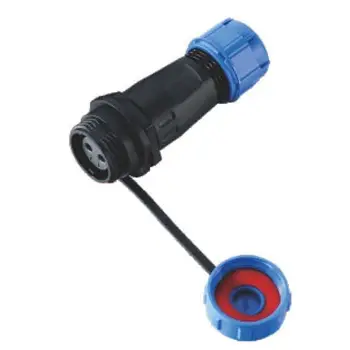 SP20 waterproof connector male plug & female socket 2 to 15 pin panel Mount wire cable connector aviation plug