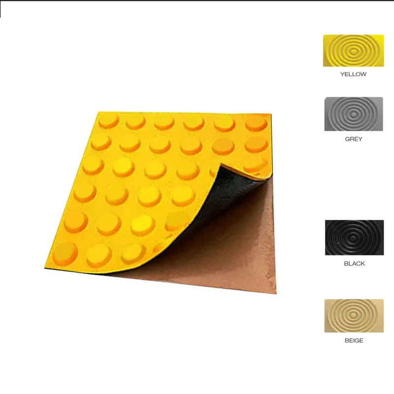 Tactile Paving Tiles PVC Blind Board Warning Pad Plastic Blind Floor ...