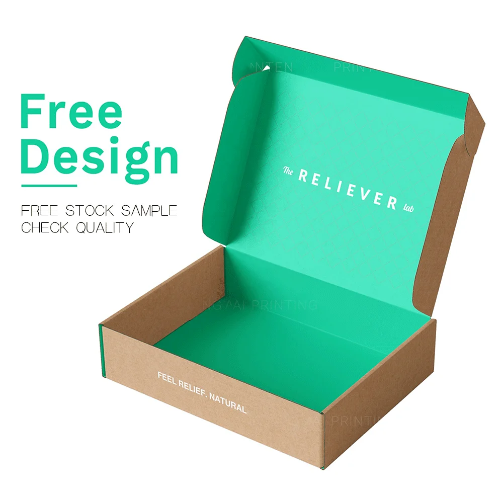Buy Wholesale China Mailer Box, Custom Logo Cardboard Cartons Shipping Skin  Care Mailer Box Cosmetics Green Mailer & Paper Box at USD 0.5