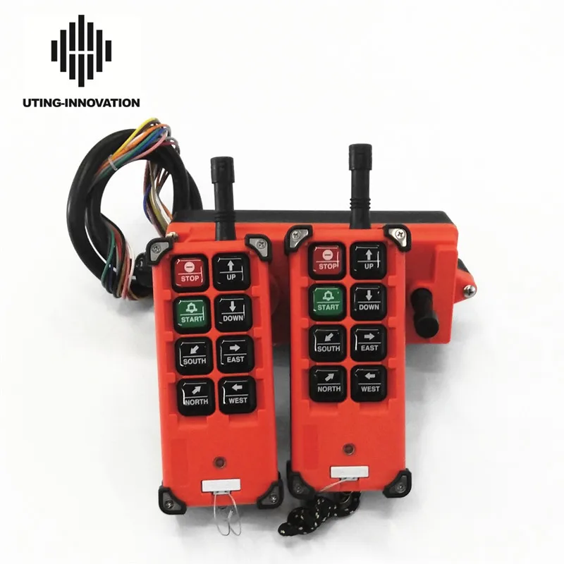 220V 380V F21-E1B Wireless Remote Control Lift Crane Hoist Transmitter&Receiver 
