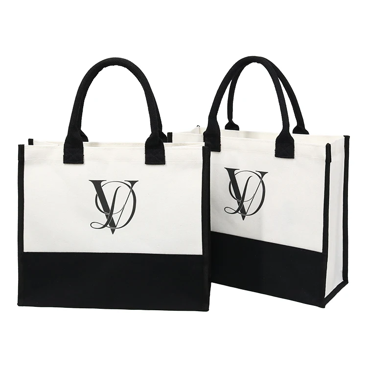 Professional Customized Shopping Bag Reusable Cotton Canvas Tote Bag