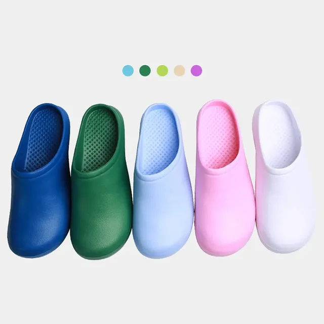 Wholesale Industrial Cleaning Room Hospital Operating Room Medical Nurse Surgical Shoes Anti-Slip Unisex EVA Clogs