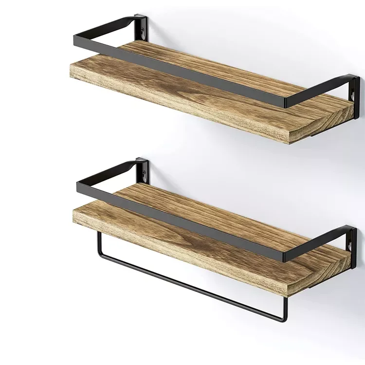 Bathroom Shelves For Wall Decor Floating Shelves Bathroom Storage Set ...