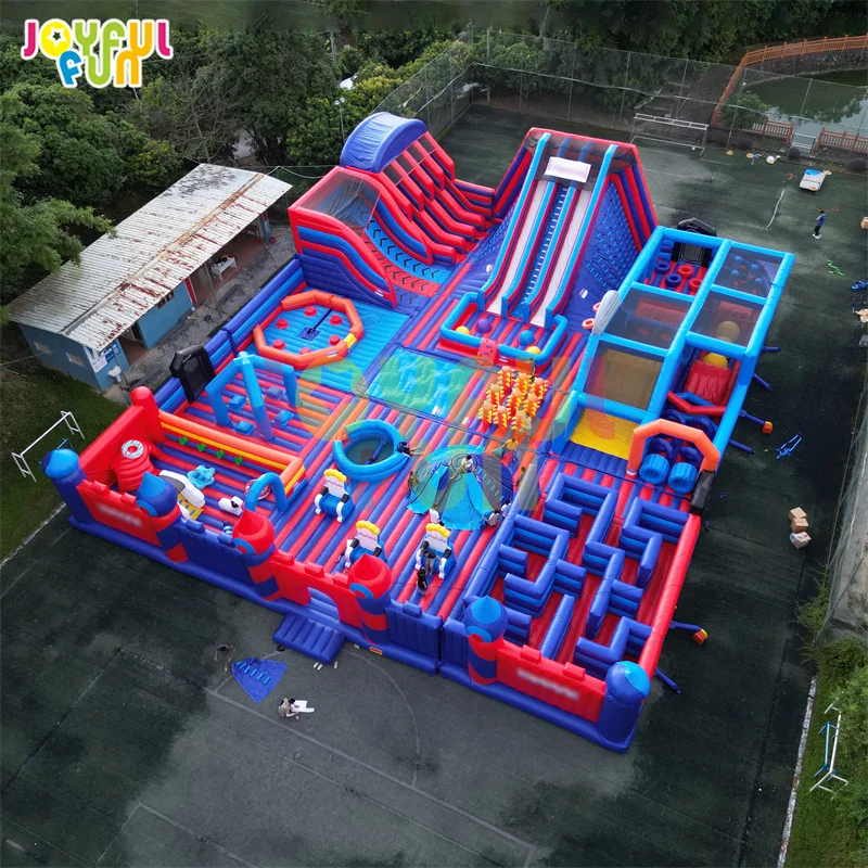 JOYFUL FUN  OEM Factory Inflatable Playground Inflatable Park