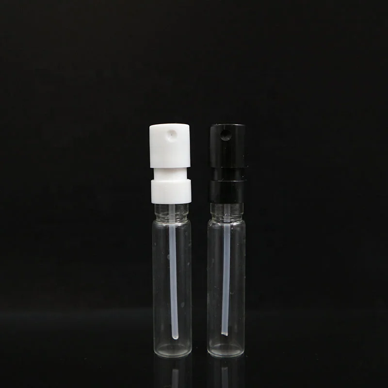 wholesale various size glass clear travel pump bottles cosmetic mist spray glass bottle