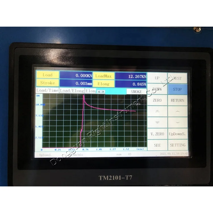 Lab Battery Explosion-proof Crush Squeezing Testing Machine