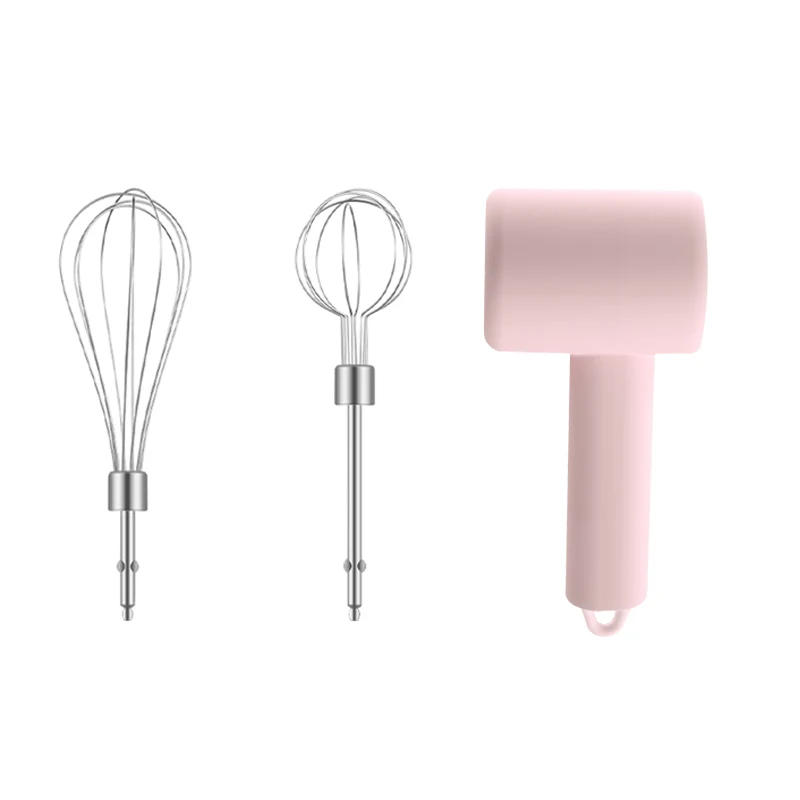 Hot Selling Portable Rechargeable Electric Egg Beater Stainless Steel Mini Egg Whisk Egg Beater Electric Food Mixer for Kitchen
