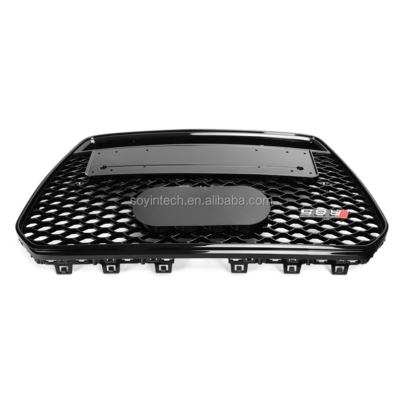 RS5 front grille for Audi A5 S5 B8.5  2012 2013 2014 2015 honeycomb grill facelift mesh front bumper grille