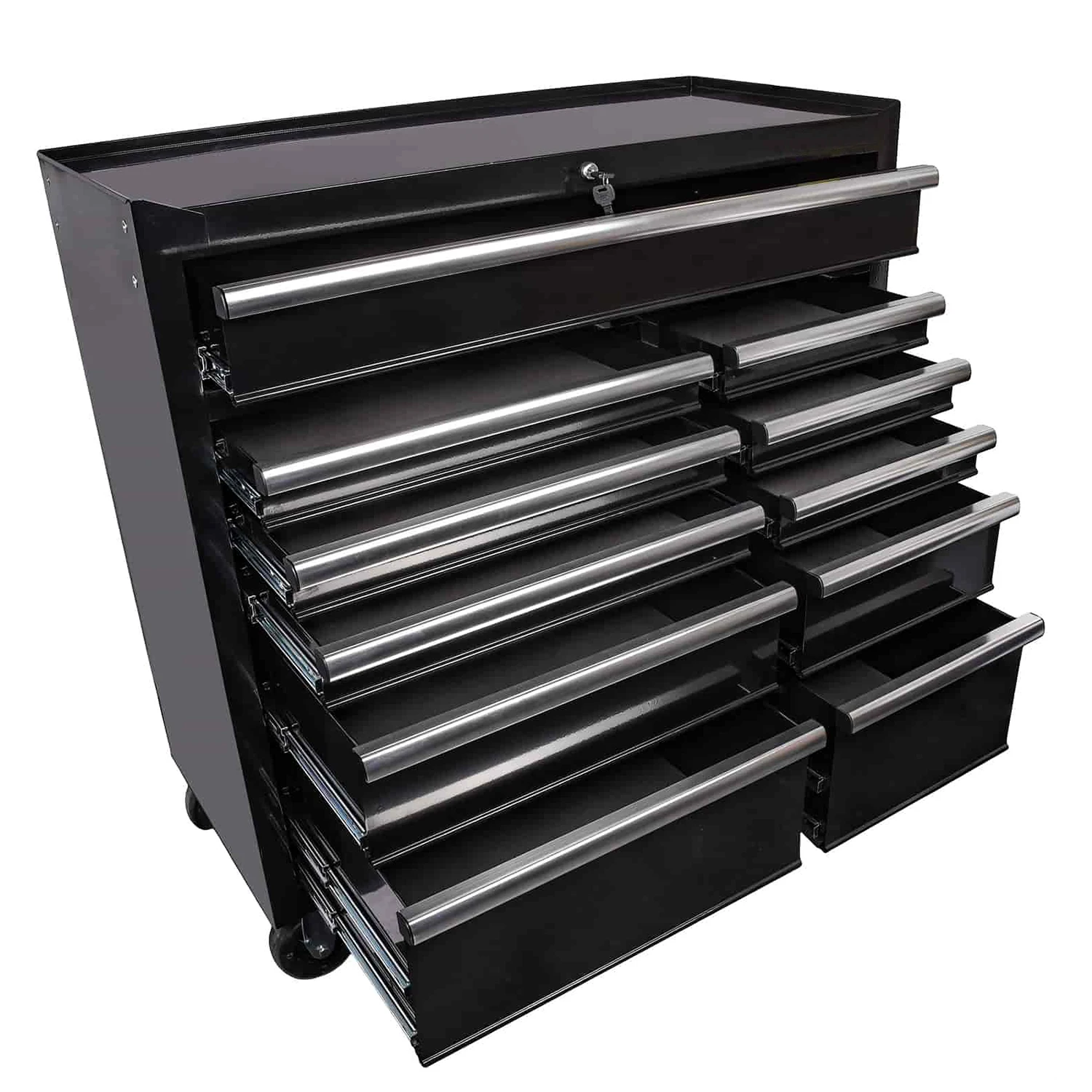 Factory Promotion 11-Drawer Steel Rolling Tool Cabinet for Garage Workshop Storage supplier
