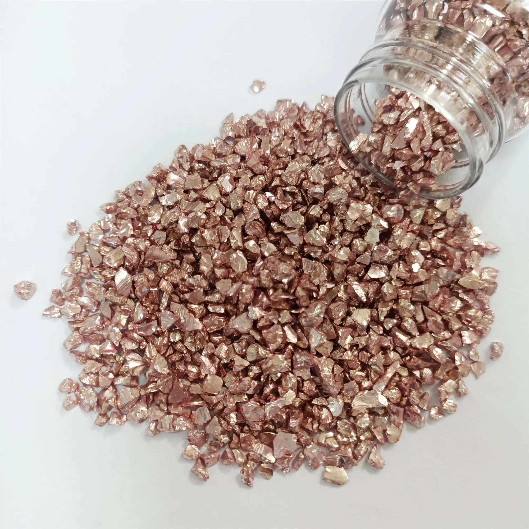 JEMESI Crushed Glass 100g - Glitzer Glas Splitter Für Harz, DIY & Schmuck