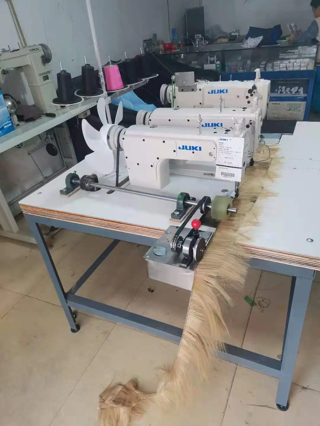 Good Quality Three Head Wefting Machine