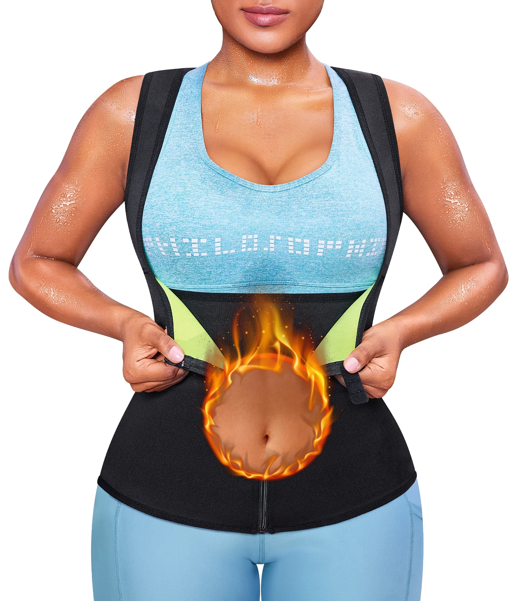 Weight Loss Sauna Tank Body Shaper Best Neoprene Sauna Suits Waist