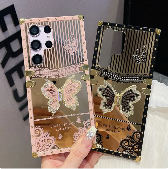 Luxury Shockproof Diamond Phone Case for Samsung S24/S23