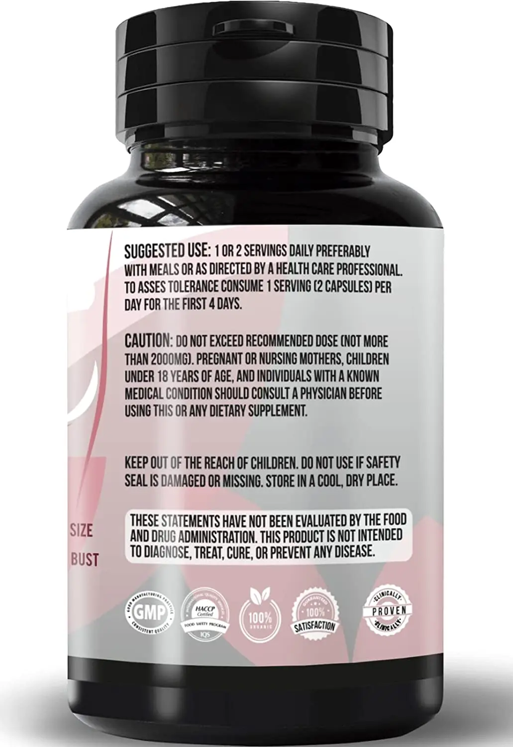 Breast Enhancement Capsules - Organic Thai Pueraria Extract