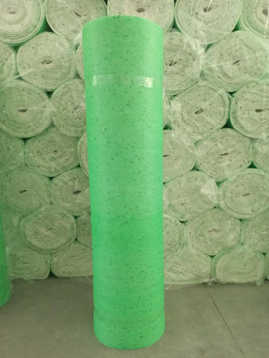 Customizable Logo Latex Carpet Cuttable Underlay Anti Fatigue Mat Slip