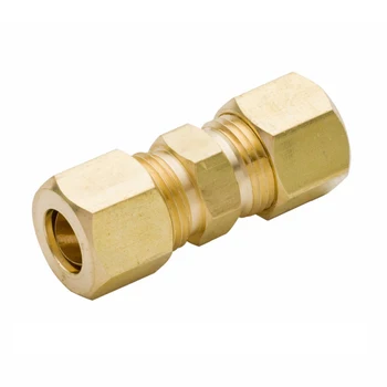 Sae Brass Ca360 Compression Union Straight Fittings For Air Pipes - Buy ...