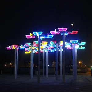 Outdoor Garden Lights Customized Wishing Tree Festival Decorative Lighting Scenic Courtyard Air Garden Lights