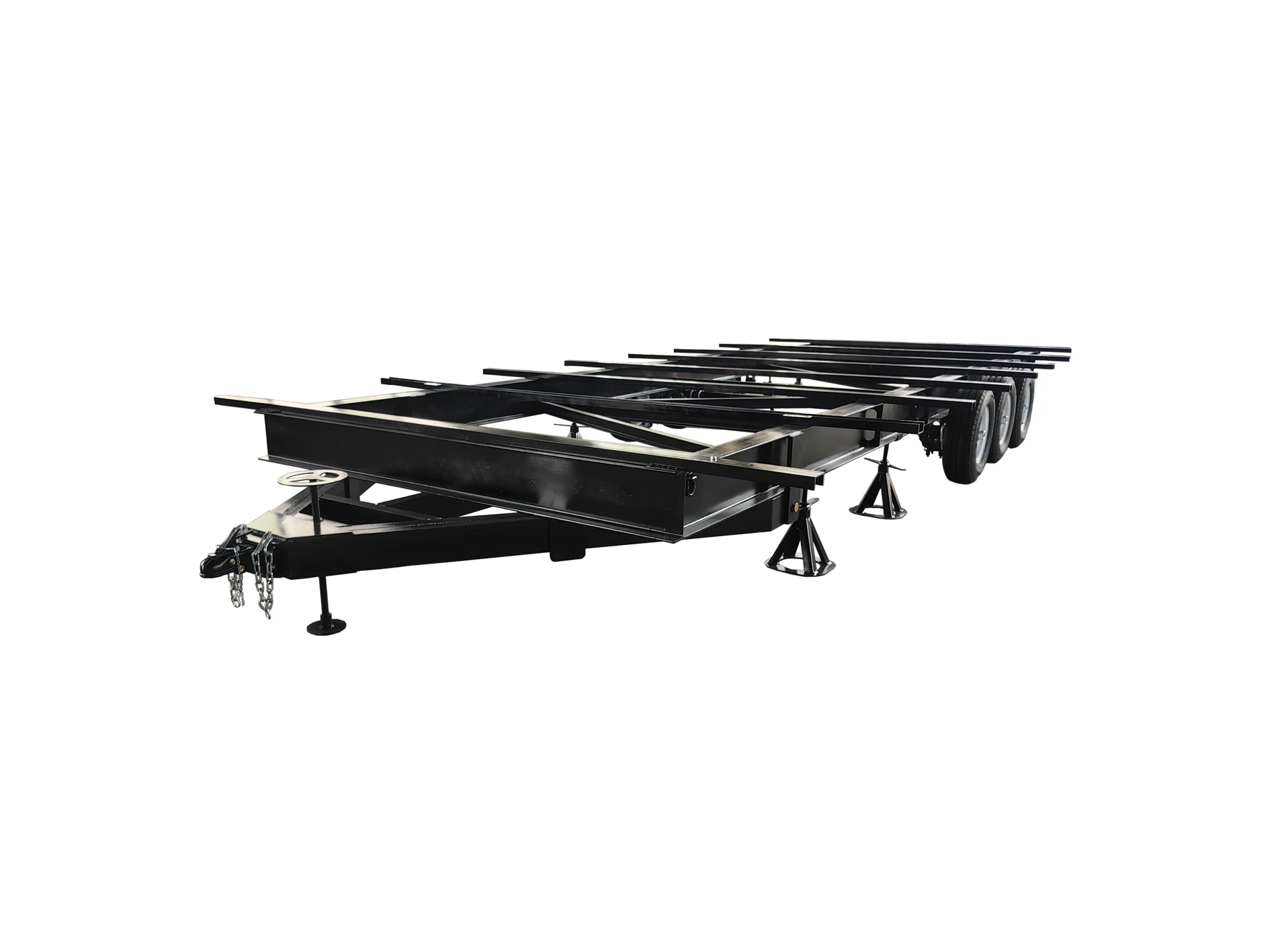 Heavy Duty Truck Container Frame House Base Trailer Chassis