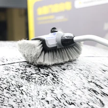 15 Angle Design for Easy Car Body Cleaning Car Wash Brush with Long Handle