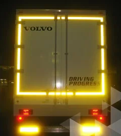 7200 Reflective Film Roll Seven Years Weather Resistance UV Screen Offset Printable