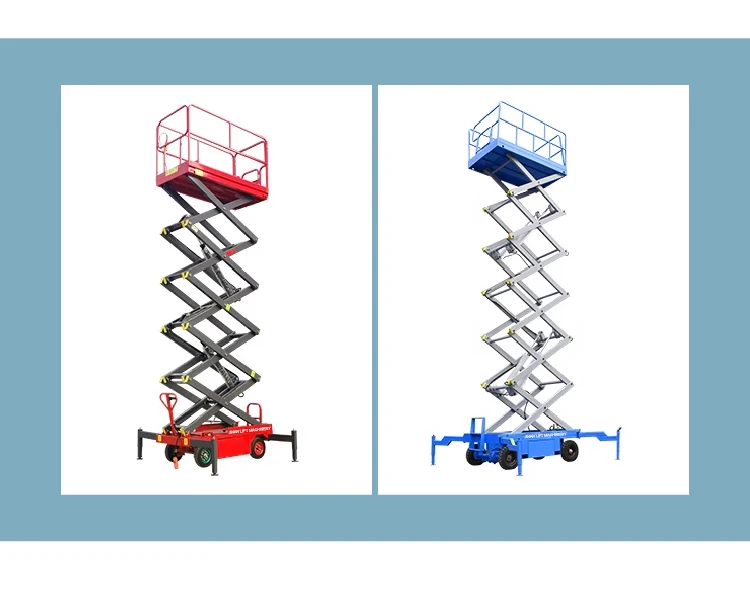 Self Propelled Electric Mini Scissor Lift Platform Hydraulic Scissor