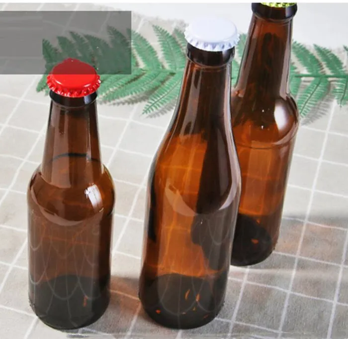 Lot de 12 bouteilles de bière en verre ambré de 473 ml pour brassage à la  maison avec bouchons à rabat