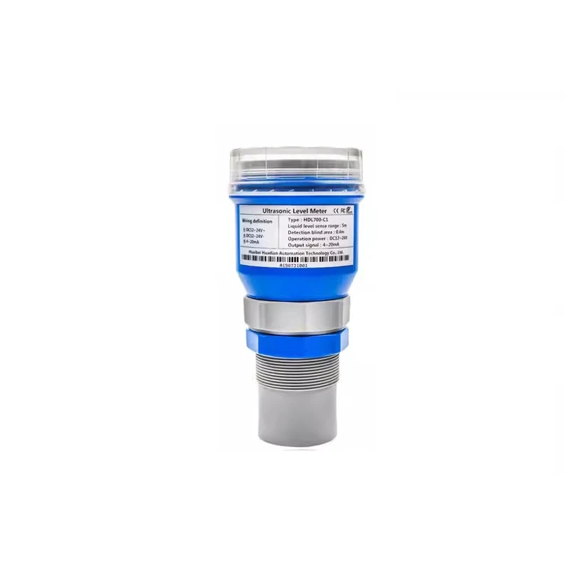 2Wire System Ultrasonic Level Gauge 4~20mA Modubus RS485 Ultrasonic ...