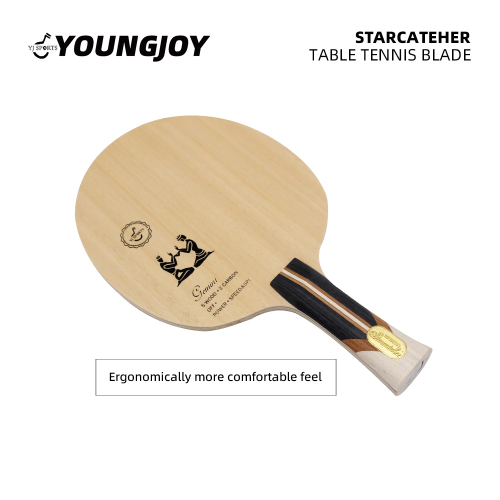 ニッタク Nittaku フライアットカーボン ST 卓球シェークラケット