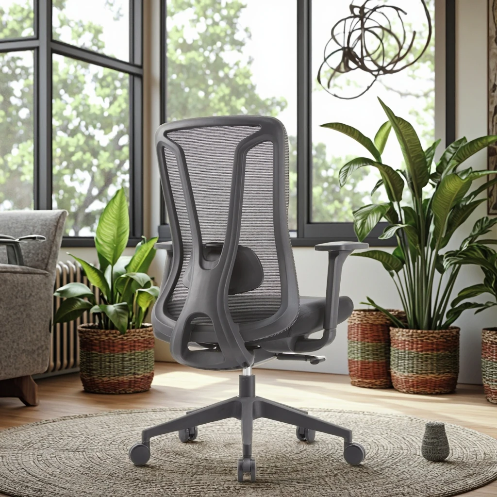 Superior Back Support Professional PU Chair High Resilience Foam Environmentally Friendly Design Ergonomic Office Furniture 6